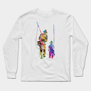 Father And Son Fishing Long Sleeve T-Shirt